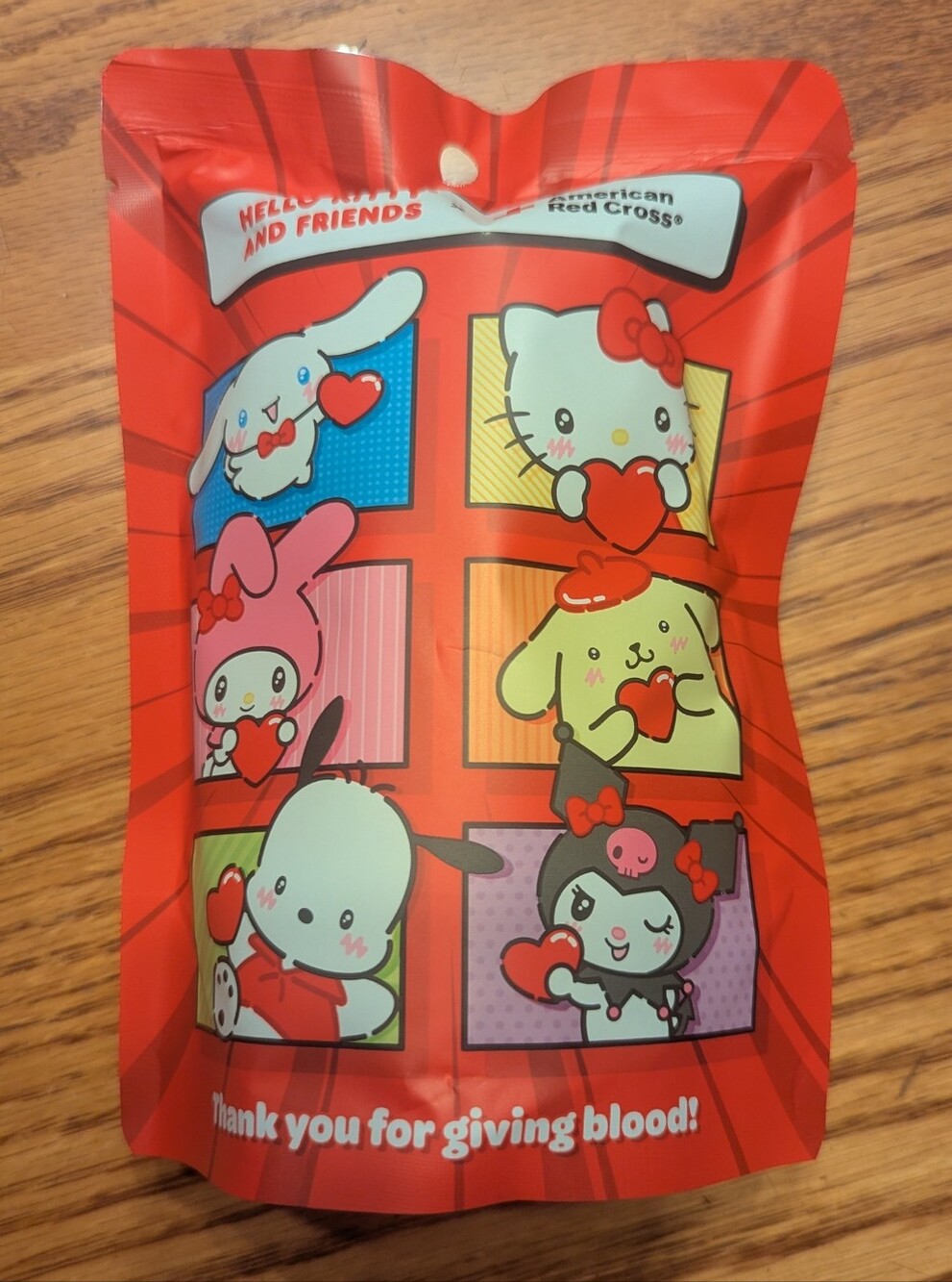 American Red Cross x Hello Kitty Plush Collectible Plush Clip